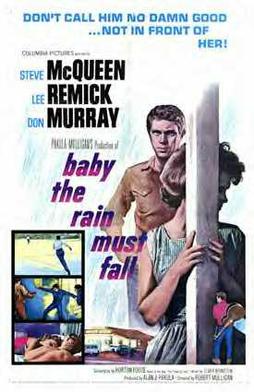 1965 Baby The Rain Must Fall Steve Mcqueen