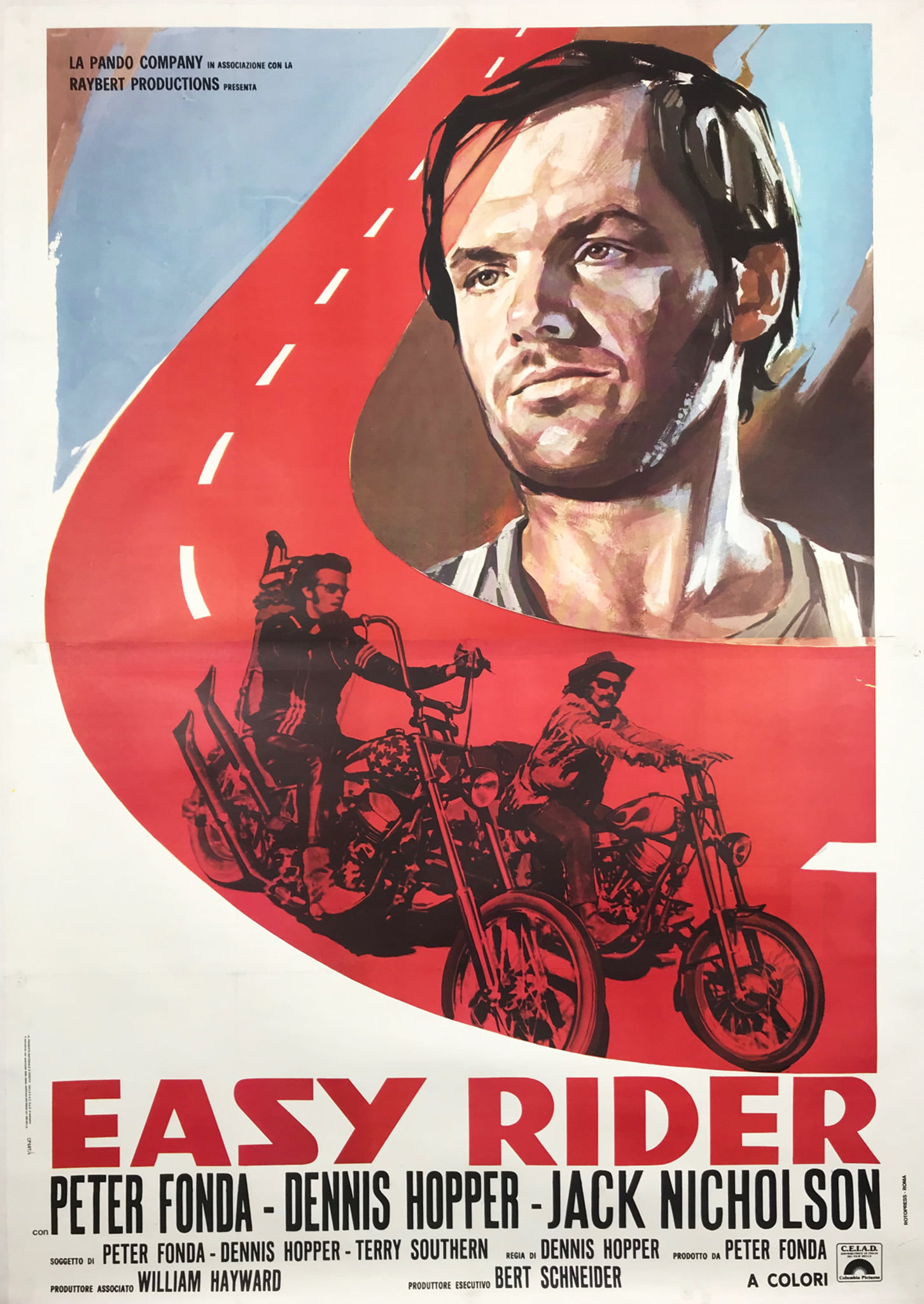1969 Easy Rider.peter Fonda Dennis Hopper 2