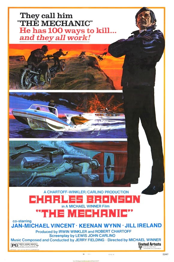 1972 The Mechanic Charles Bronson